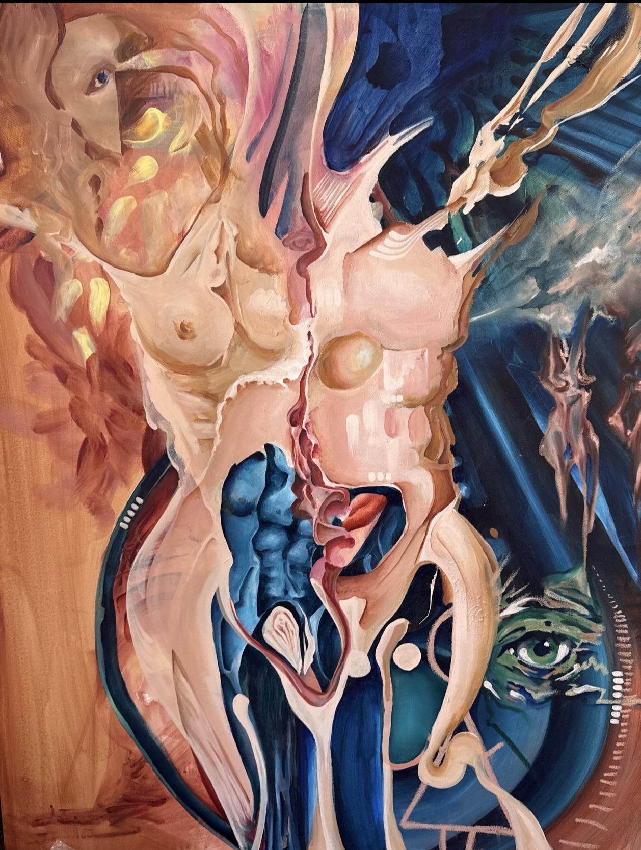 Study of Origin, painting by Sarah Eisner