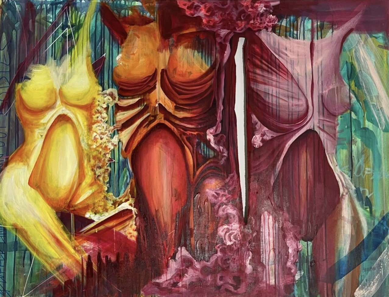 Study of Self, painting by Sarah Eisner
