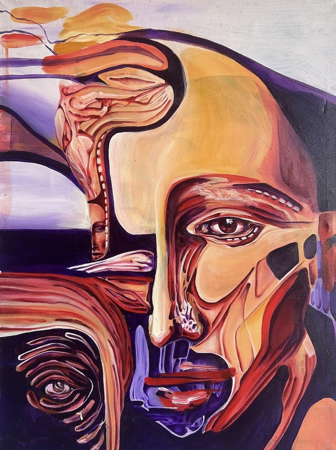 Study of Sobriety, painting by Sarah Eisner